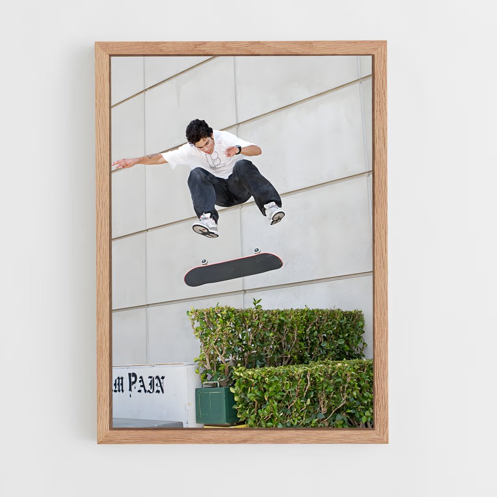 Poster Skater Élevé – affiche Skateboard (vue 4)